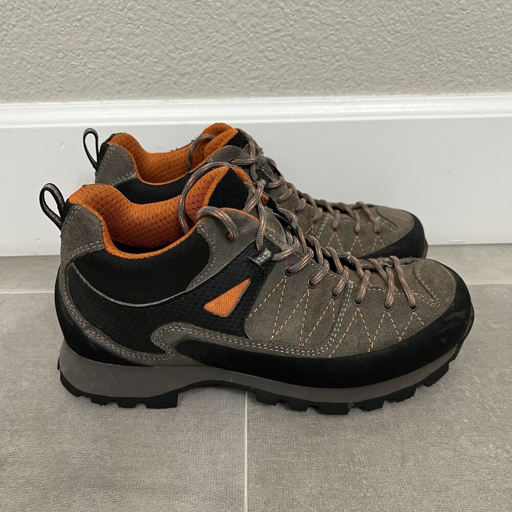 Kenetrek Bridger Low Men’s Size 5.5 Brown Orange Backpacking Trail Hiking Shoes